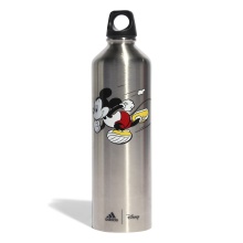 adidas x Disney Trinkflasche Mickey Maus (BPA-frei) Stahl 750ml silbergrau